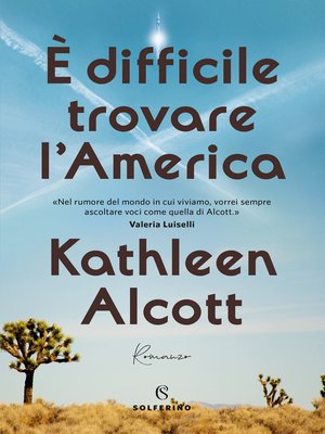 cover image of È difficile trovare l'America